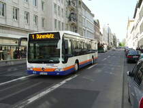 Ein ESWE Mercedes Benz Citaro in Wiesbaden am 10.04.11 