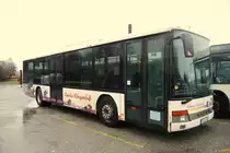 Setra S315 NF vom Unternehmen Gerda Klingenfu�, aufgenommen am 27.02.2011 am Abstellplatz von Klingenfu� in Velbert.