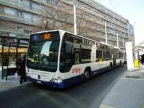 TPG Gen�ve - Nr. 169/GE 960'553 - Mercedes Citaro am 10. M�rz 2011 in Gen�ve, Coutance
