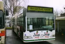 Mercedes O530 Citaro, aufgenommen im Januar 2002 im GWZ der Evobus NL Dortmund.