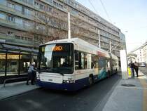 TPG Gen�ve - Nr. 737 - Hess/Hess Gelenktrolleybus am 10. M�rz 2011 in Gen�ve, Coutance