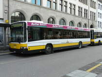 VB Schaffhausen - Volvo Nr.06  SH 38006 bei den Haltestellen vor dem Bahnhof Schaffhausen am 01.04.2011

