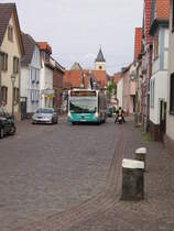 Einer von 6 neu beschafften Mercedes Benz Citaro des SVM in Maintal Hochstadt am 15.04.11