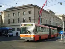 TPG Gen�ve - Nr. 266/GE 96'101 - Mercedes O 405G am 10. M�rz 2011 beim Bahnhof Gen�ve