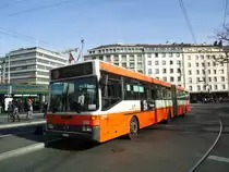 TPG Gen�ve - Nr. 260/GE 96'500 - Mercedes O 405G am 10. M�rz 2011 beim Bahnhof Gen�ve