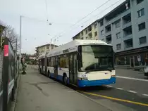 VBL Luzern - Nr. 208 - Hess/Hess Gelenktrolleybus am 11. M�rz 2011 in Emmenbr�cke, Sprengi