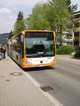 Ein MB Citaro des RNV in Neckargemünd am 17.04.11