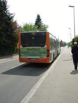 Ein Mercedes Benz Citaro am 17.04.11 in Neckargemünd vom RNV 