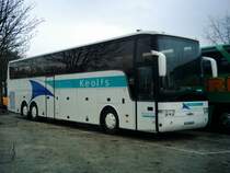 Keolis, Wagen 393, Van Hool T917 am Busparkplatz in Nancy (F).