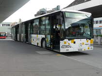 Schaffhausen Bus - Mercedes Citaro Nr.3  SH 12503 bei den Bushaltestellen beim Bahnhof Schaffhausen am 01.04.2011
