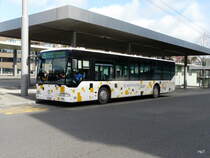 Schaffhausen Bus - Mercedes Citaro Nr.24  SH 54324 bei den Bushaltestellen beim Bahnhof Schaffhausen am 01.04.2011