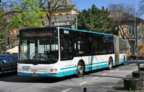 MAN Gelenkbus der RSVG/BBV in Bonn - 08.04.2011