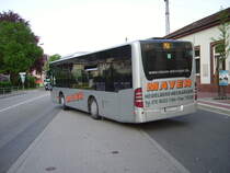 Ein Mercedes Benz Citaro K von Mayer am 19.04.11 in Neckargemünd 