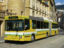 TN - NAW / Hess Trolleybus Nr.109 bei der Haltestelle Place Pury am 19.09.2007