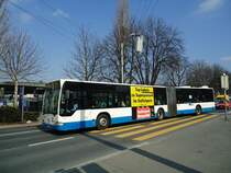 VBL Luzern - Nr. 133/LU 15'006 - Mercedes Citaro am 11. M�rz 2011 beim Bahnhof Luzern