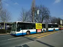 VBL Luzern - Nr. 133/LU 15'006 - Mercedes Citaro am 11. M�rz 2011 beim Bahnhof Luzern