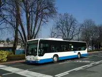 Heggli, Kriens (VBL) - Nr. 702/LU 15'790 - Mercedes Citaro am 11. M�rz 2011 beim Bahnhof Luzern
