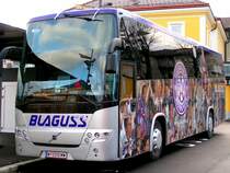 VOLVO; Mannschaftsbus der FC-Austria Wien vor dem Hotel Kaiserhof anl�sslich des Bundesligaspieles am 2.12.2007 in RIED im Innkreis;