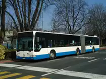 VBL Luzern - Nr. 136/LU 199'436 - Mercedes Citaro am 11. M�rz 2011 beim Bahnhof Luzern
