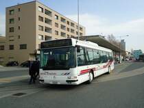 ARAG Ruswil - Nr. 4/LU 149'416 - Irisbus am 11. M�rz 2011 beim Bahnhof Sursee