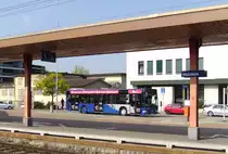 VZO-Mercedes Citaro NR.2 * Uster * am Wetzikon,Bahnhof am 21.3.11
