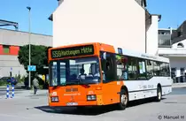 Ver 275 (EN VE 313) mit Werbung f�r EN.mobil.de
Aufgenommen am ZOB Hattingen, 6.9.2010.
