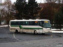 Ein SOR C10,5 EURO3 unbekannten KFZ (aus dem Foto ist es nicht lesbar und die Evidenznummern haben wir nicht), Busbahnhof Cheb (Eger), 26. 11. 2007