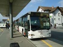 ARAG Ruswil - Nr. 1/LU 15'035 - Mercedes Citaro am 11. M�rz 2011 beim Bahnhof Sursee