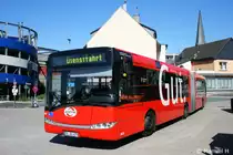 Bogestra 0679 (GE BO 679) mit Werbung f�r die Sparkasse.
Aufgenommen am ZOB Hattingen, 6.9.2010.