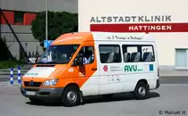 Ver (EN VE 100).
Dieser Bus F�hrt als B�rgerbus in Hattingen.
Aufgenommen am ZOB Hattingen, 6.9.2010.
