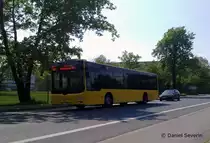 MAN Lions City auf der Linie 87 nach Striesen kurz vor der Haltestelle Pferderennbahn.
Dresden den 23.04.11