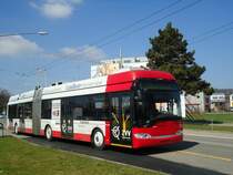SW Winterthur - Nr. 171 - Solaris Gelenktrolleybus am 20. M�rz 2011 in Winterthur, Eishalle