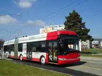 SW Winterthur - Nr. 171 - Solaris Gelenktrolleybus am 20. M�rz 2011 in Winterthur, Eishalle
