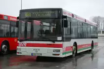 MAN N�263 des BVR D�sseldorf, aufgenommen am 27.02.2011 auf dem Abstellplatz des BVR in Velbert.