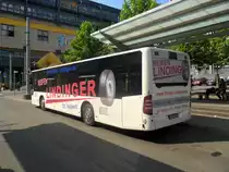 Ein Citaro Bus der Firma Gassert Reisen aus Blieskastel im Saarland an der Haltestelle Saarbr�cken Hauptbahnhof. Das Foto habe ich am 22.04.2011 gemacht.
