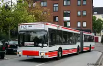 Rheinbahn 9050 (D BO 9050).
Aufgenommen am ZOB Ratingen Mitte, 10.9.2010.