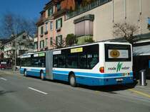 BLWE Wattwil - Nr. 1/SG 405 - Mercedes Citaro am 23. M�rz 2011 beim Bahnhof Wattwil