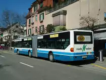 BLWE Wattwil - Nr. 1/SG 405 - Mercedes Citaro am 23. M�rz 2011 beim Bahnhof Wattwil