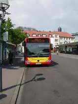 Ein neuer MB Citaro G in Hanau von der HSB am 26.04.11