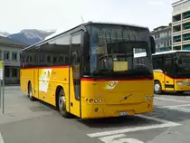Buchard, Leytron - Nr. 254/VS 84'254 - Volvo (ex Rey, Ayent Nr. 254) am 3. April 2011 beim Bahnhof Sion