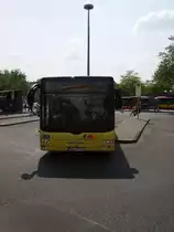 Ein MAN Lions City von Rack Tours am 26.04.11 in Hanau 