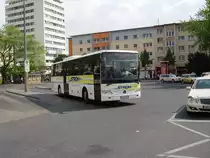 Ein Mercedes Benz Integro von Stroh Bus in Hanau am 26.04.11