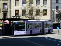 tpf - Mercedes Citaro Nr.595 FR 300344 unterwegs in der Stadt Fribourg am 09.04.2011