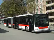 VBSG St. Gallen - Nr. 298/SG 198'298 - MAN am 13. April 2011 beim Bahnhof Gossau