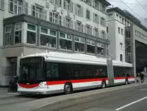 VBSG St. Gallen - Nr. 180 - Hess/Hess Gelenktrolleybus am 13. April 2011 in St. Gallen, Marktplatz