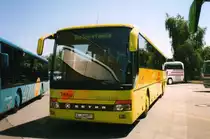 Setra S319 UL, aufgenommen im Juni 1999 w�hrend der Setra Tour 1999 in der Evobus NL Dortmund.