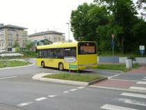 Ein Vilbus Solaris Urbino 8,9 in Bad Vilbel am 28.04.11