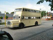 B�ssing-Bus  vor der Abfahrt nach Schildow, Sonderverkehr Mai 2007