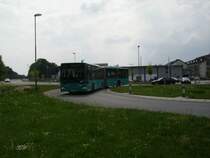 Ein Mercedes Benz Citaro der VGF am 28.04.11 in Bad Vilbel 