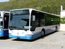 Ein Mercedes Citaro Nr.563 ex VBL abgestellt bei Rattin Bus in Biel am 10.04.2011